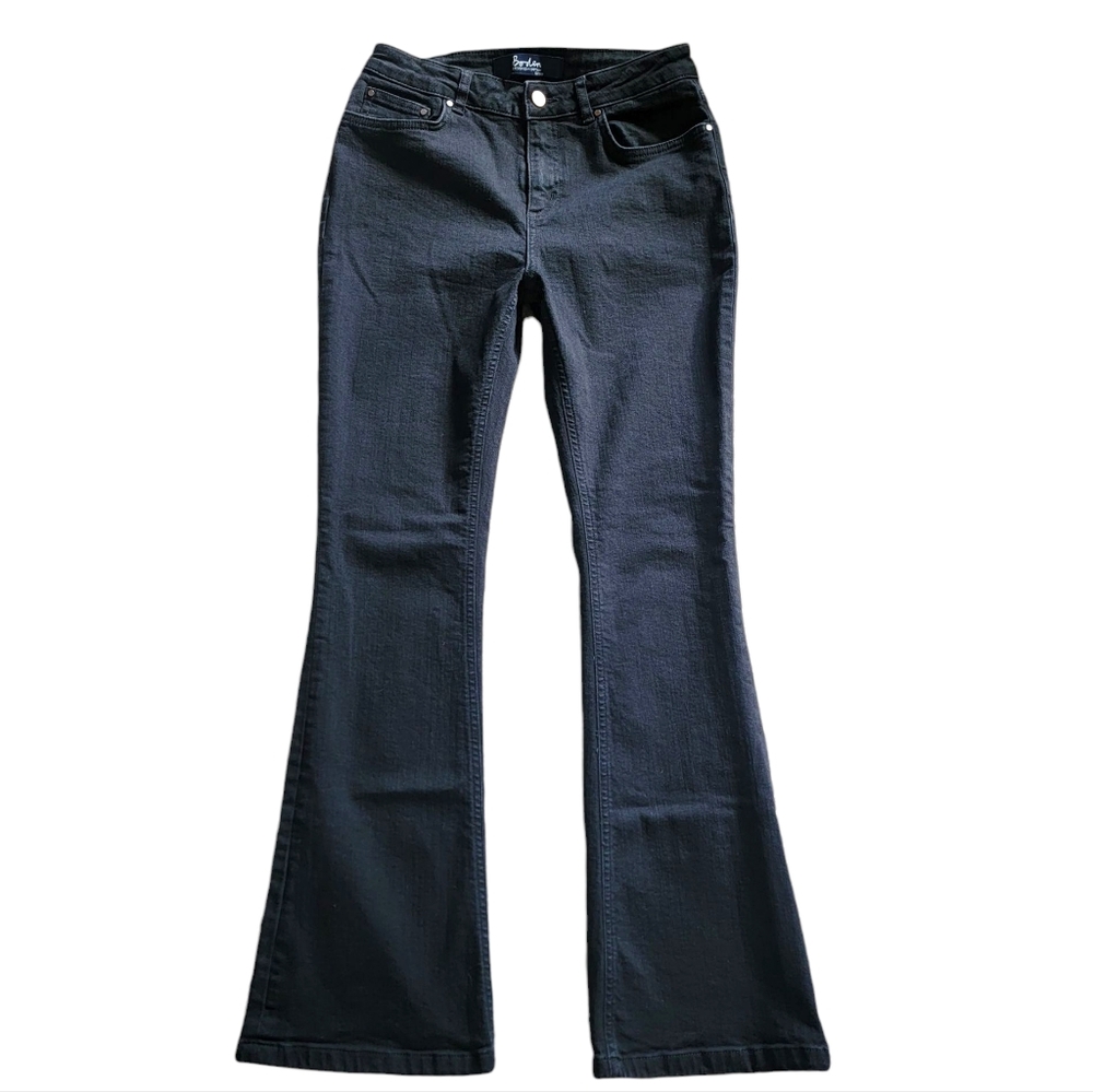 Boden Black The Marylebone Slim‎ Bootcut Regular Length Mid Rise Jeans Size US 6